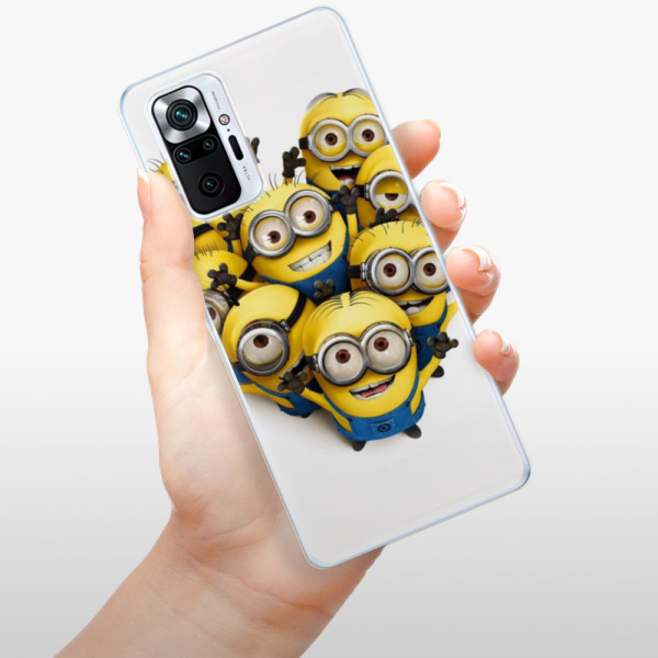 Silikonové pouzdro iSaprio - Xiaomi Redmi Note 10 Pro - Mimons 01