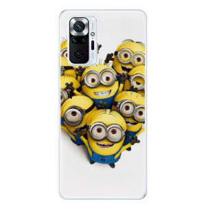 Silikonové pouzdro iSaprio - Xiaomi Redmi Note 10 Pro - Mimons 01