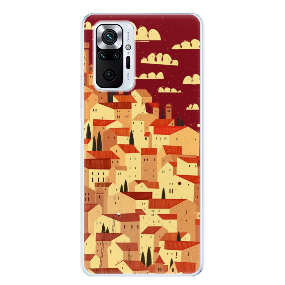 Odolné silikonové pouzdro iSaprio - Mountain City - Xiaomi Redmi Note 10 Pro