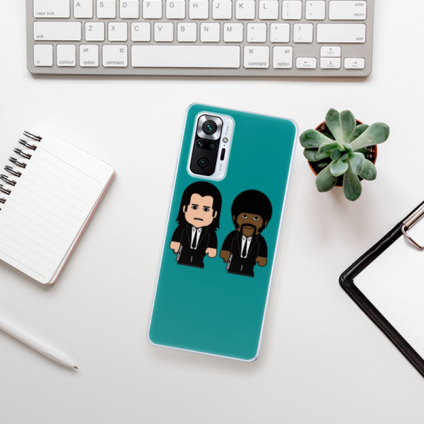 Silikonové pouzdro iSaprio - Xiaomi Redmi Note 10 Pro - Pulp Fiction