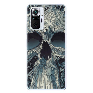 Silikonové pouzdro iSaprio - Xiaomi Redmi Note 10 Pro - Abstract Skull
