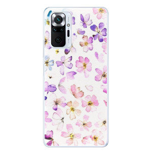Silikonové pouzdro iSaprio - Xiaomi Redmi Note 10 Pro - Wildflowers