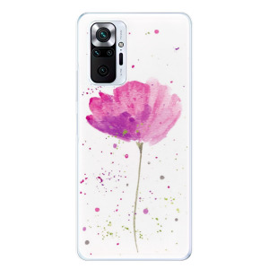 Silikonové pouzdro iSaprio - Xiaomi Redmi Note 10 Pro - Poppies