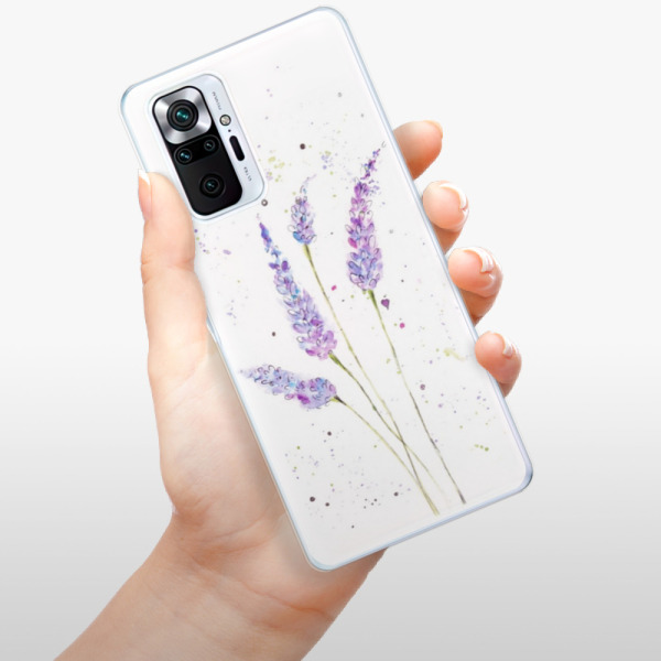 Silikonové pouzdro iSaprio - Xiaomi Redmi Note 10 Pro - Lavender