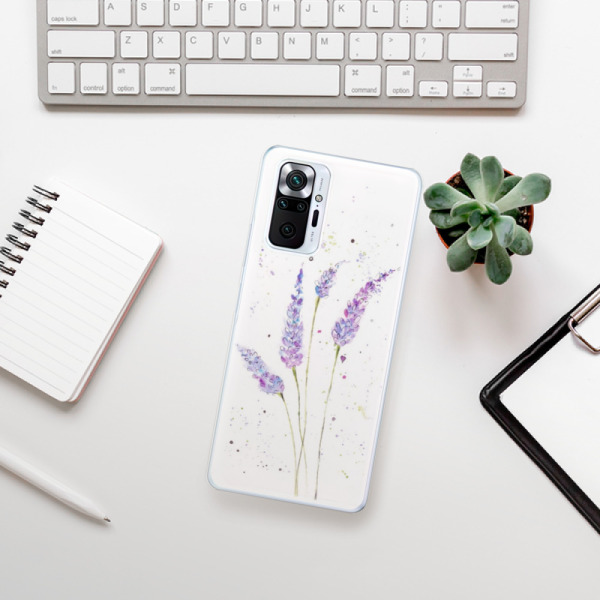 Silikonové pouzdro iSaprio - Xiaomi Redmi Note 10 Pro - Lavender