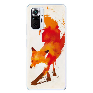 Silikonové pouzdro iSaprio - Xiaomi Redmi Note 10 Pro - Fast Fox