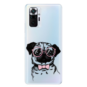 Silikonové pouzdro iSaprio - Xiaomi Redmi Note 10 Pro - The Pug