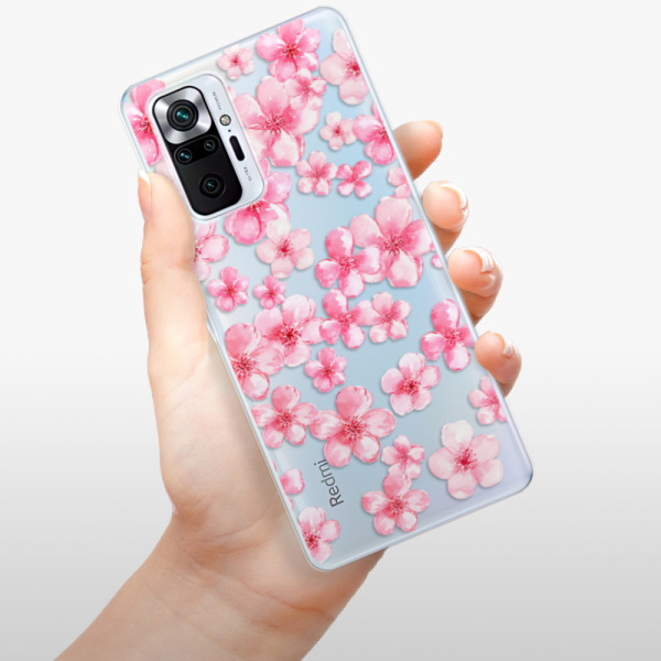 Silikonové pouzdro iSaprio - Xiaomi Redmi Note 10 Pro - Flower Pattern 05