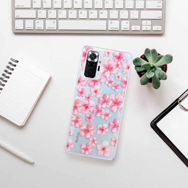 Silikonové pouzdro iSaprio - Xiaomi Redmi Note 10 Pro - Flower Pattern 05