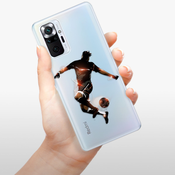 Silikonové pouzdro iSaprio - Xiaomi Redmi Note 10 Pro - Fotball 01