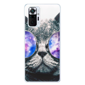 Silikonové pouzdro iSaprio - Xiaomi Redmi Note 10 Pro - Galaxy Cat