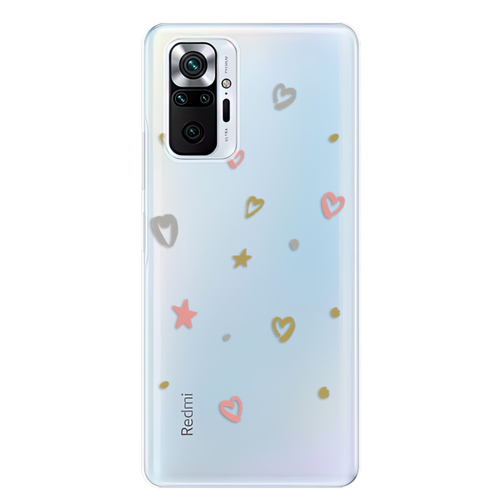 Silikonové odolné pouzdro iSaprio Lovely Pattern na mobil Xiaomi Redmi Note 10 Pro (Odolný silikonový kryt, obal, pouzdro iSaprio Lovely Pattern na mobilní telefon Xiaomi Redmi Note 10 Pro)