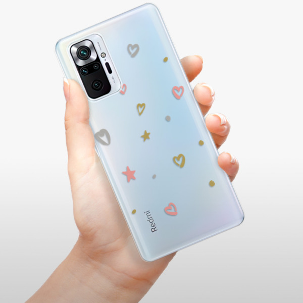 Silikonové pouzdro iSaprio - Xiaomi Redmi Note 10 Pro - Lovely Pattern