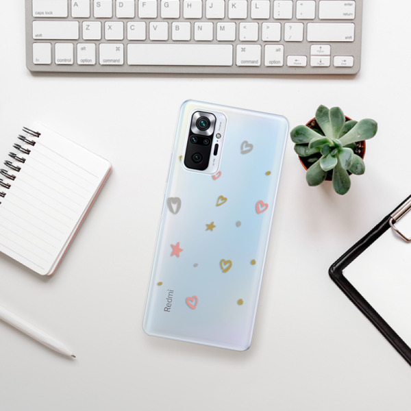 Silikonové pouzdro iSaprio - Xiaomi Redmi Note 10 Pro - Lovely Pattern