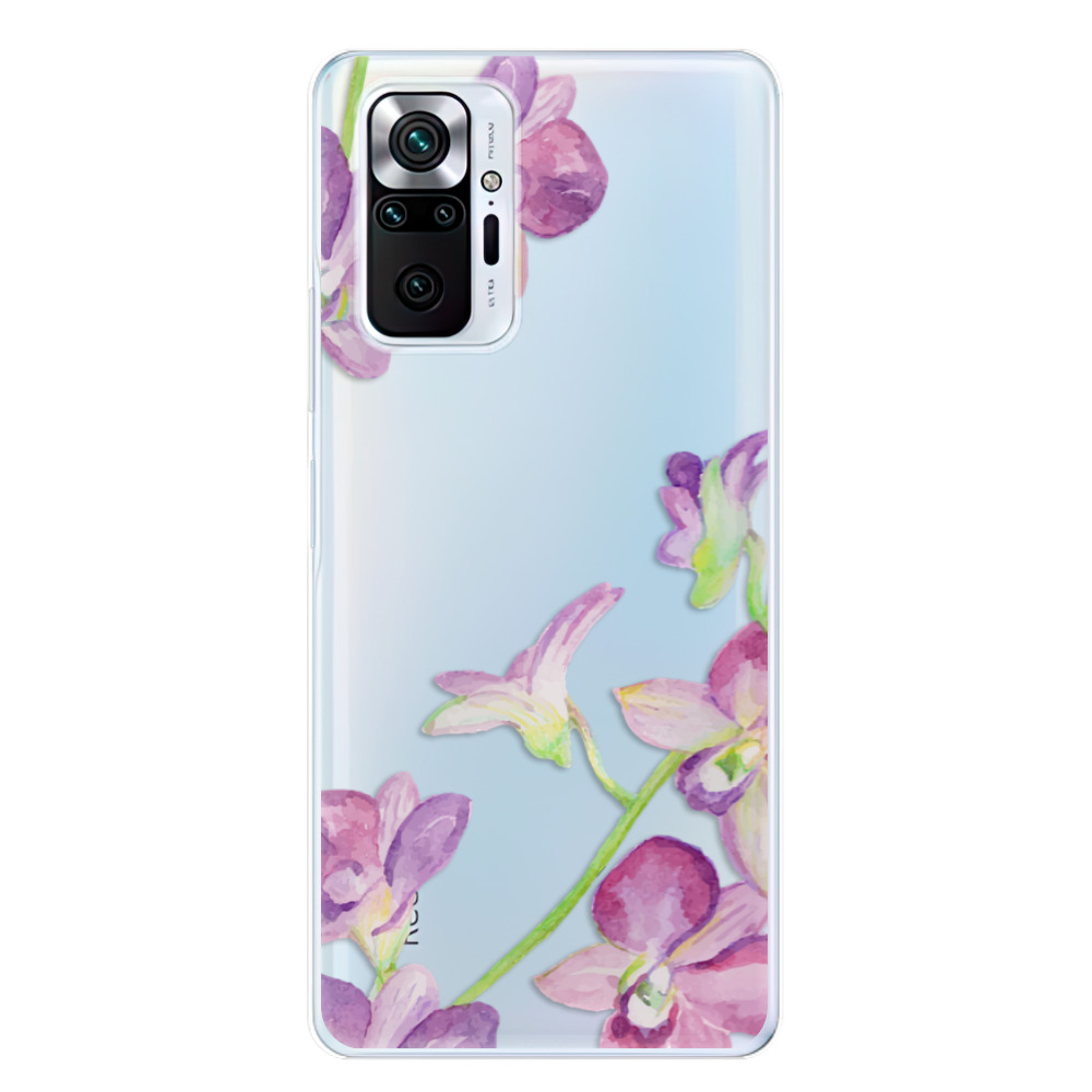 Odolné silikonové pouzdro iSaprio - Purple Orchid - Xiaomi Redmi Note 10 Pro