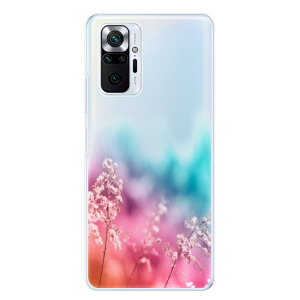 Silikonové pouzdro iSaprio - Xiaomi Redmi Note 10 Pro - Rainbow Grass