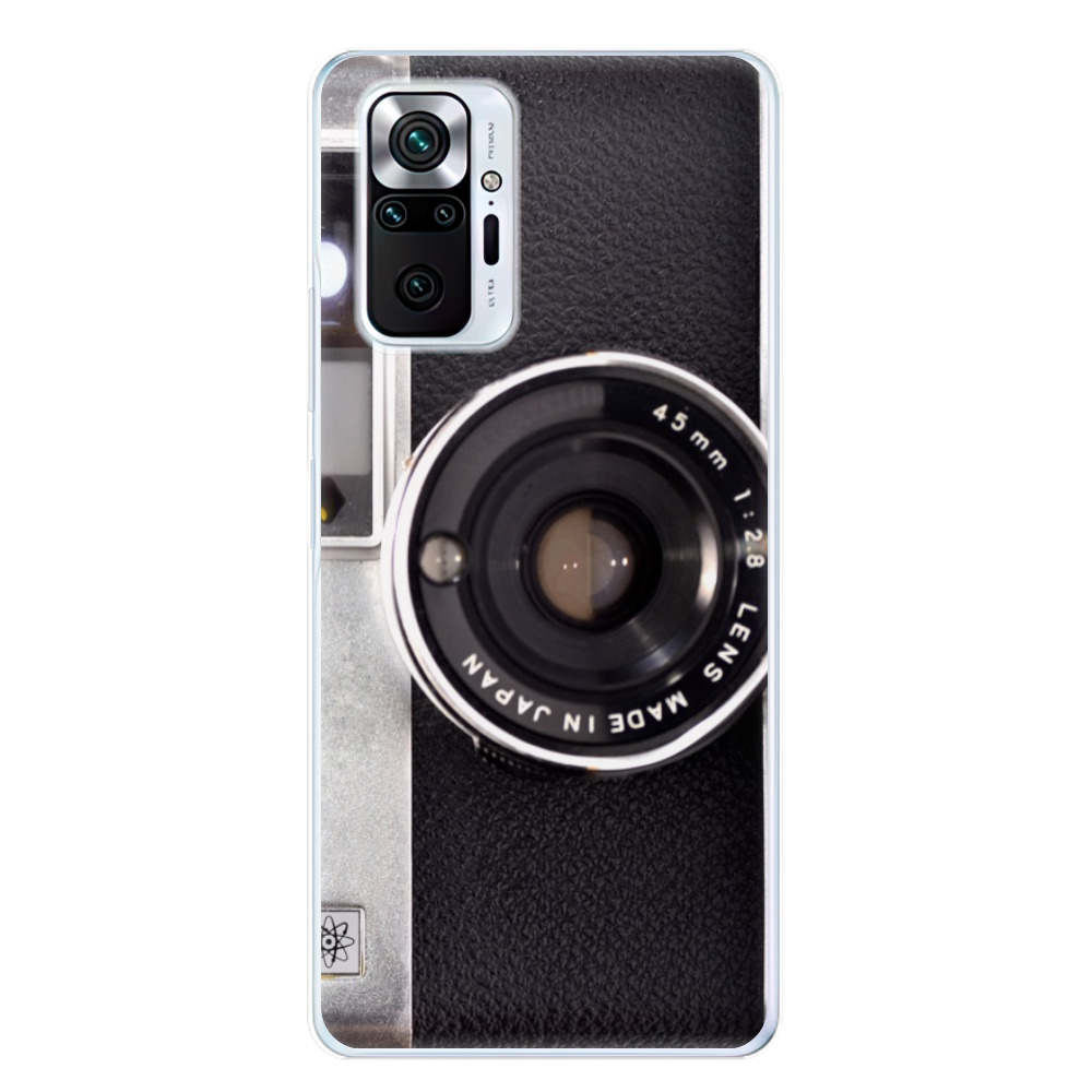 Odolné silikonové pouzdro iSaprio - Vintage Camera 01 - Xiaomi Redmi Note 10 Pro