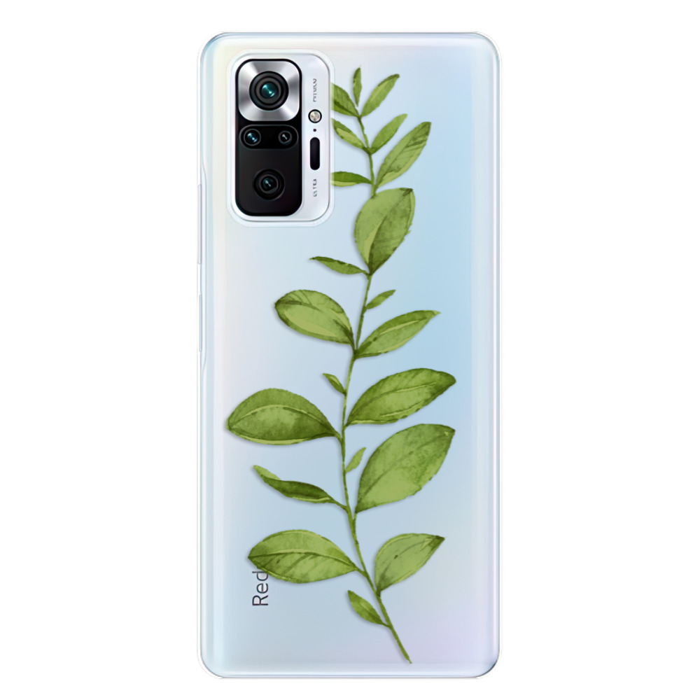 Odolné silikonové pouzdro iSaprio - Green Plant 01 - Xiaomi Redmi Note 10 Pro