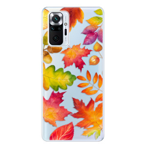 Silikonové pouzdro iSaprio - Xiaomi Redmi Note 10 Pro - Autumn Leaves 01