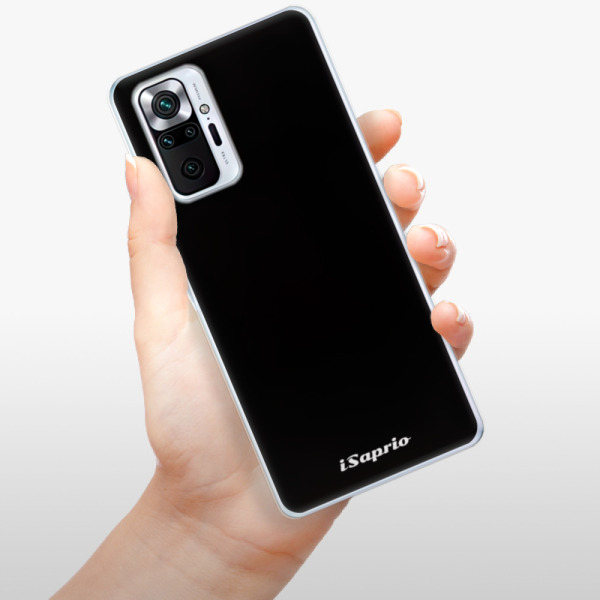 Silikonové pouzdro iSaprio - Xiaomi Redmi Note 10 Pro - 4Pure černé