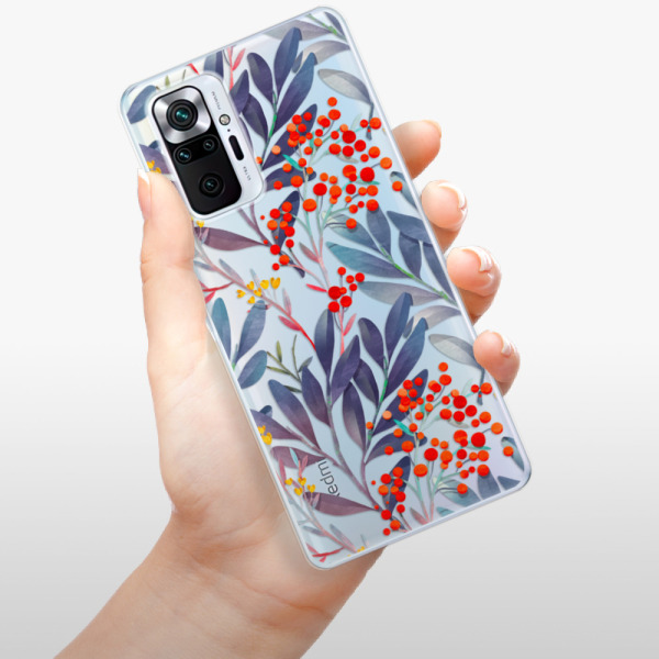 Silikonové pouzdro iSaprio - Xiaomi Redmi Note 10 Pro - Rowanberry