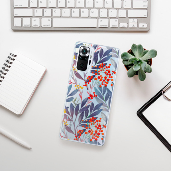 Silikonové pouzdro iSaprio - Xiaomi Redmi Note 10 Pro - Rowanberry