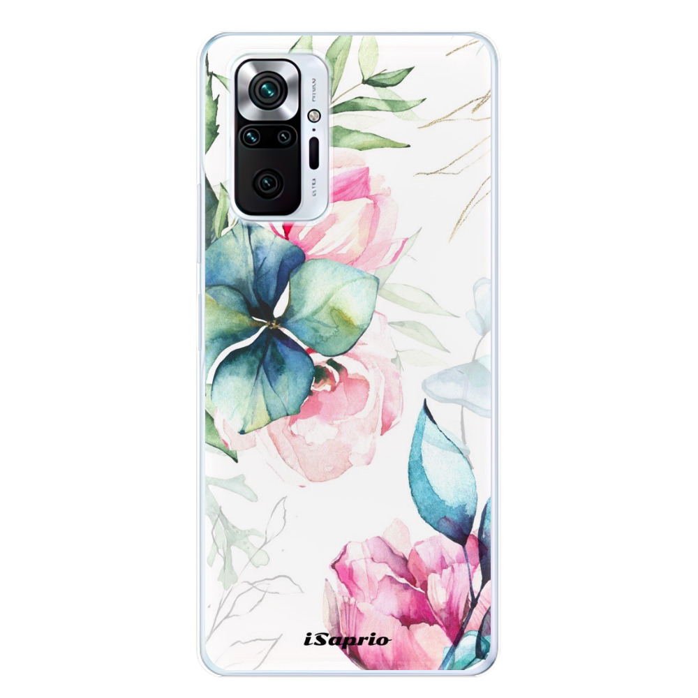 Odolné silikonové pouzdro iSaprio - Flower Art 01 - Xiaomi Redmi Note 10 Pro