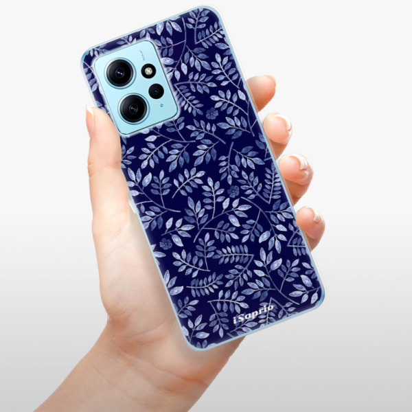 Silikonové pouzdro iSaprio - Xiaomi Redmi Note 12 5G / Xiaomi Poco X5 5G - Blue Leaves 05