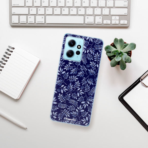 Silikonové pouzdro iSaprio - Xiaomi Redmi Note 12 5G / Xiaomi Poco X5 5G - Blue Leaves 05