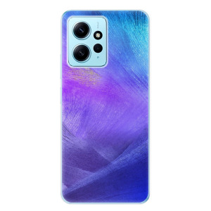 Silikonové pouzdro iSaprio - Xiaomi Redmi Note 12 5G / Xiaomi Poco X5 5G - Purple Feathers