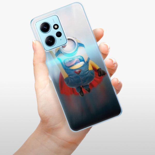 Silikonové pouzdro iSaprio - Xiaomi Redmi Note 12 5G / Xiaomi Poco X5 5G - Mimons Superman 02