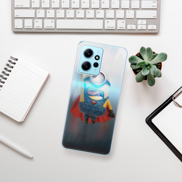 Silikonové pouzdro iSaprio - Xiaomi Redmi Note 12 5G / Xiaomi Poco X5 5G - Mimons Superman 02