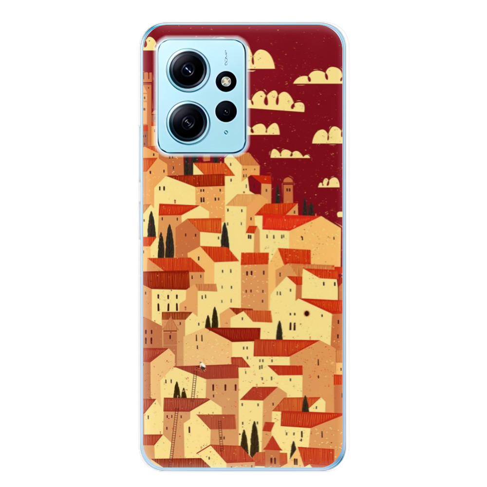 Odolné silikonové pouzdro iSaprio - Mountain City - Xiaomi Redmi Note 12 5G