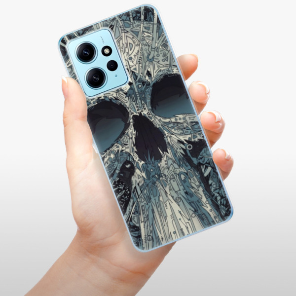 Silikonové pouzdro iSaprio - Xiaomi Redmi Note 12 5G / Xiaomi Poco X5 5G - Abstract Skull