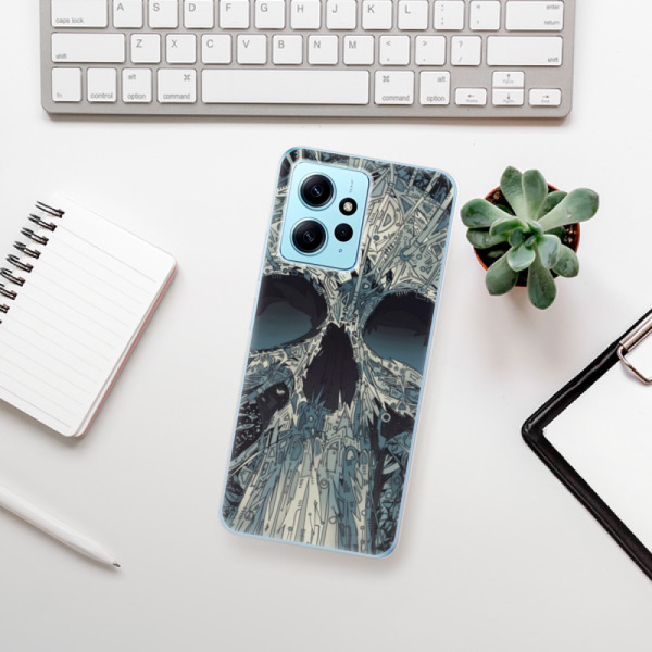 Silikonové pouzdro iSaprio - Xiaomi Redmi Note 12 5G / Xiaomi Poco X5 5G - Abstract Skull