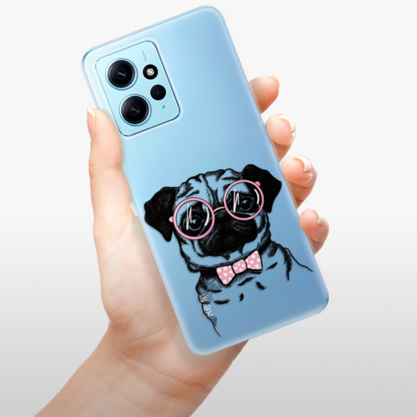 Silikonové pouzdro iSaprio - Xiaomi Redmi Note 12 5G / Xiaomi Poco X5 5G - The Pug