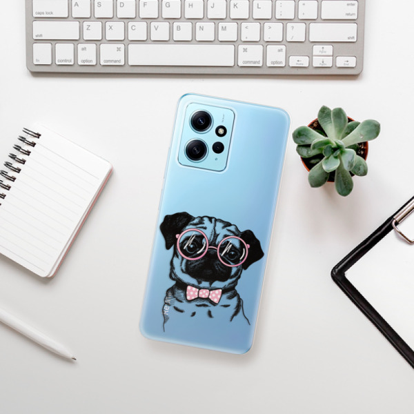 Silikonové pouzdro iSaprio - Xiaomi Redmi Note 12 5G / Xiaomi Poco X5 5G - The Pug