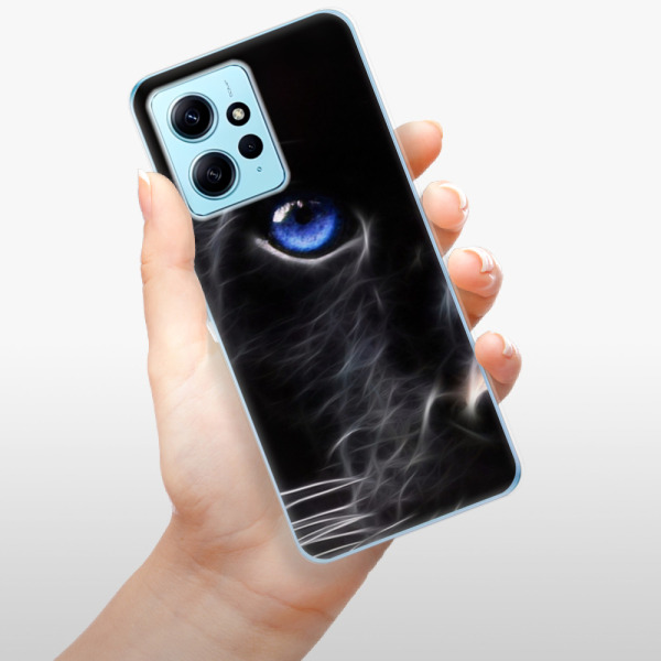 Silikonové pouzdro iSaprio - Xiaomi Redmi Note 12 5G / Xiaomi Poco X5 5G - Black Puma