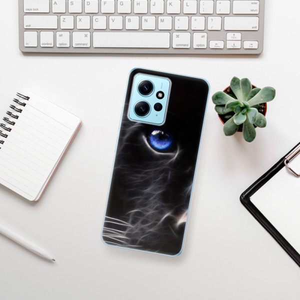 Silikonové pouzdro iSaprio - Xiaomi Redmi Note 12 5G / Xiaomi Poco X5 5G - Black Puma