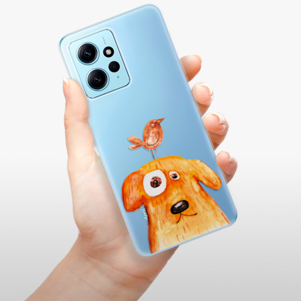 Silikonové pouzdro iSaprio - Xiaomi Redmi Note 12 5G / Xiaomi Poco X5 5G - Dog And Bird