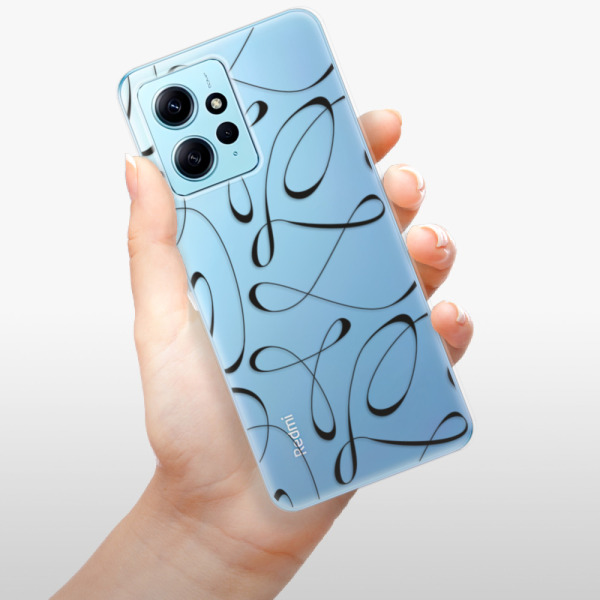 Silikonové pouzdro iSaprio - Xiaomi Redmi Note 12 5G / Xiaomi Poco X5 5G - Fancy black
