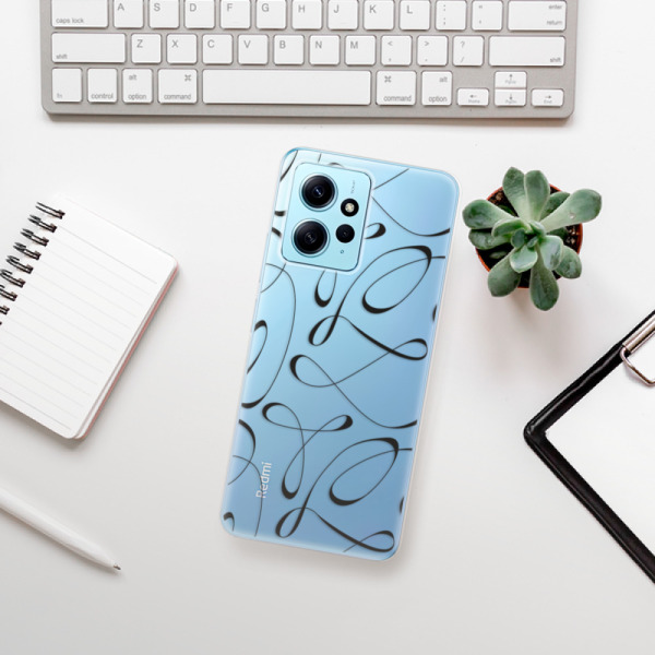 Silikonové pouzdro iSaprio - Xiaomi Redmi Note 12 5G / Xiaomi Poco X5 5G - Fancy black