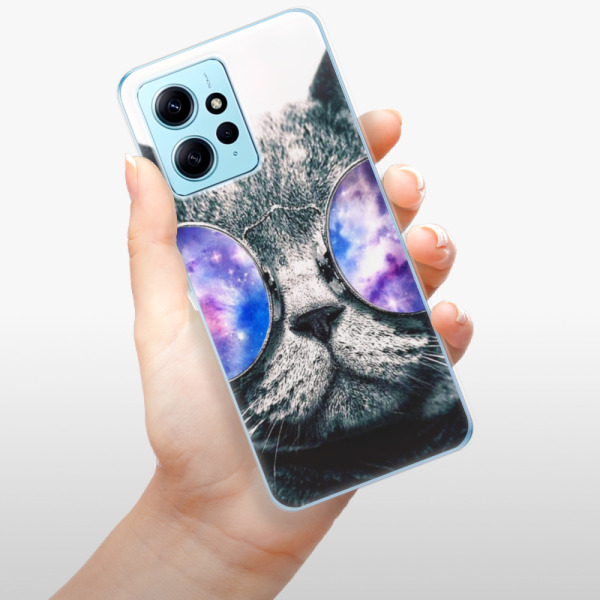 Silikonové pouzdro iSaprio - Xiaomi Redmi Note 12 5G / Xiaomi Poco X5 5G - Galaxy Cat