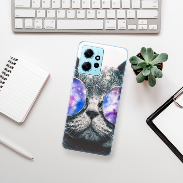 Silikonové pouzdro iSaprio - Xiaomi Redmi Note 12 5G / Xiaomi Poco X5 5G - Galaxy Cat