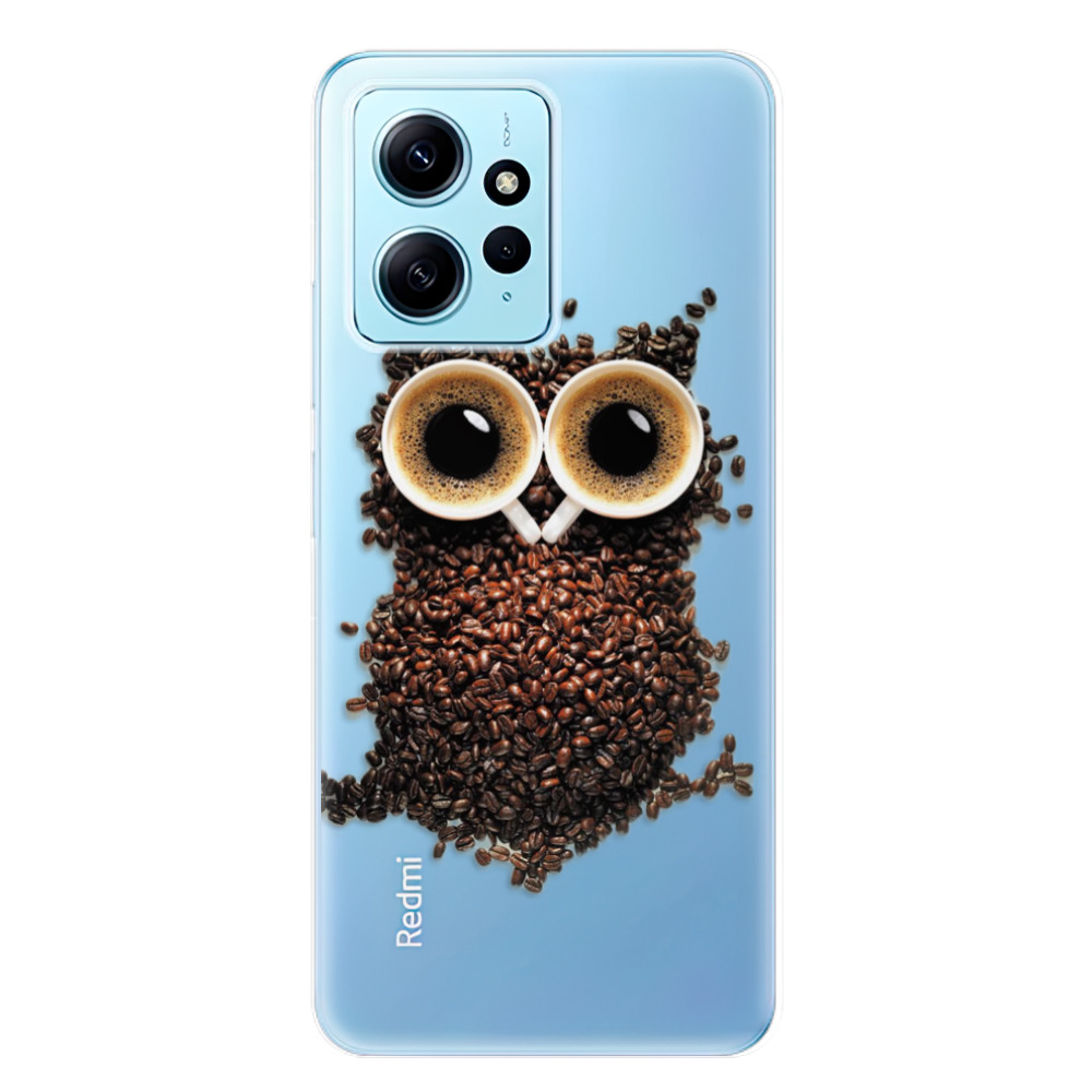 Silikonové odolné pouzdro iSaprio Owl And Coffee na mobil Xiaomi Redmi Note 12 5G / Xiaomi Poco X5 5G (Odolný silikonový kryt, obal, pouzdro iSaprio Owl And Coffee na mobilní telefon Xiaomi Redmi Note 12 5G / Xiaomi Poco X5 5G)