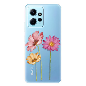 Silikonové pouzdro iSaprio - Xiaomi Redmi Note 12 5G / Xiaomi Poco X5 5G - Three Flowers