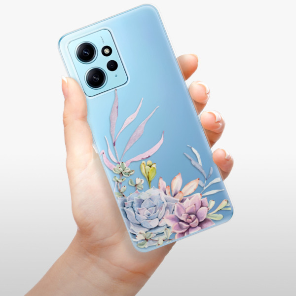 Silikonové pouzdro iSaprio - Xiaomi Redmi Note 12 5G / Xiaomi Poco X5 5G - Succulent 01