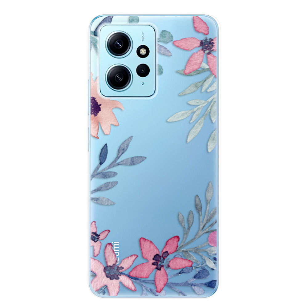 Odolné silikonové pouzdro iSaprio - Leaves and Flowers - Xiaomi Redmi Note 12 5G
