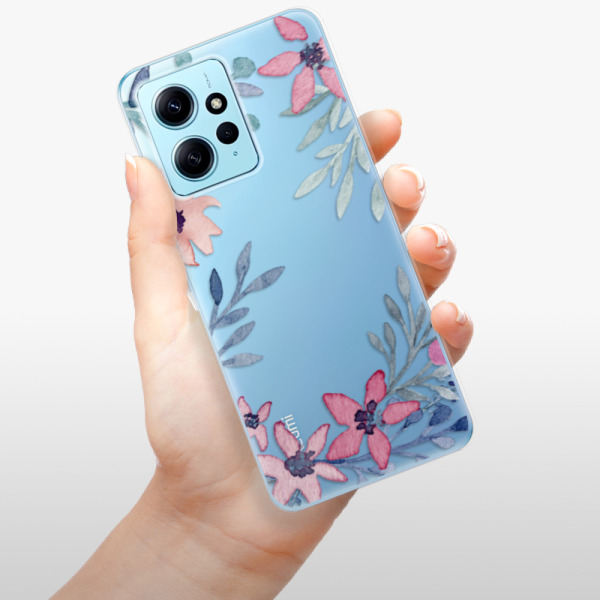 Silikonové pouzdro iSaprio - Xiaomi Redmi Note 12 5G / Xiaomi Poco X5 5G - Leaves and Flowers