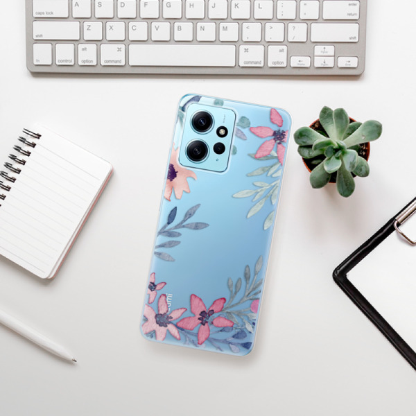 Silikonové pouzdro iSaprio - Xiaomi Redmi Note 12 5G / Xiaomi Poco X5 5G - Leaves and Flowers